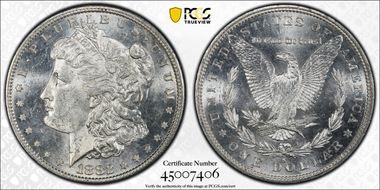 1882-S $1 MS62