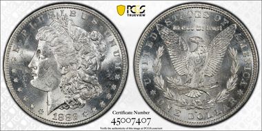 1882-S $1 MS63