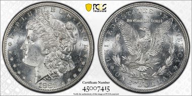 1882-S $1 MS64