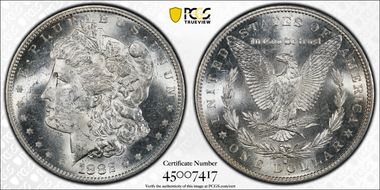 1882-S $1 MS62