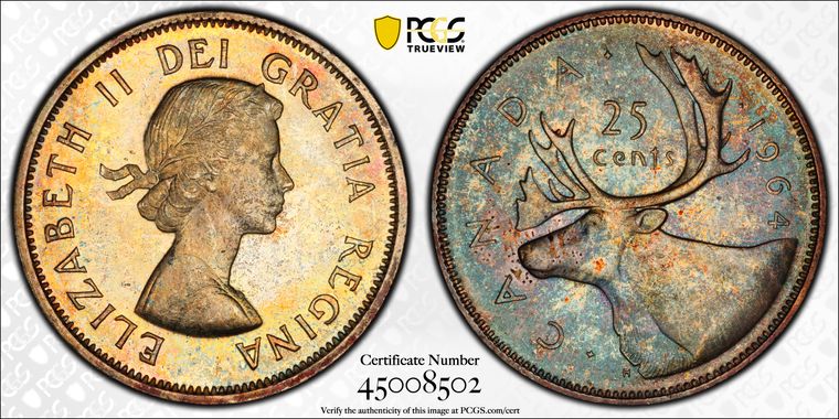 Cert 45008502 - Coin Image