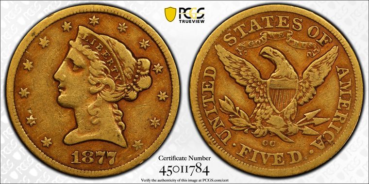 Cert 45011784 - Coin Image