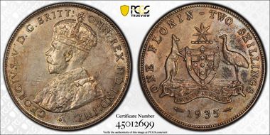 1935(m) Florin AU58