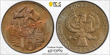 1965 MW P10 Zl Par-P254a Proba CuNi SP64