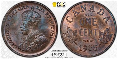 1935 1C MS64BN