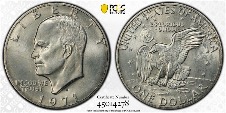 Cert 45014278 - Coin Image