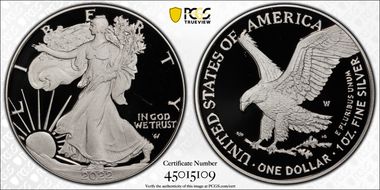 2022-W  $1 Silver Eagle First Strike PR69DCAM