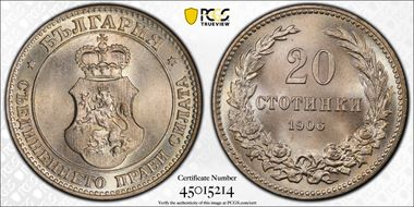 1906 20 St KM-26 MS65