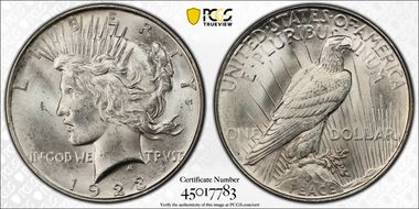 1923-D $1 MS64+