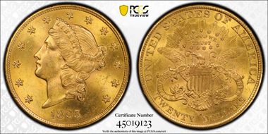 1895-S $20 MS63