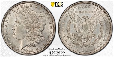 1894 $1 AU50