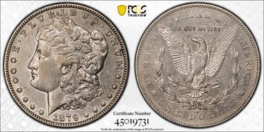 1879-S $1 Reverse of 1878 XF45