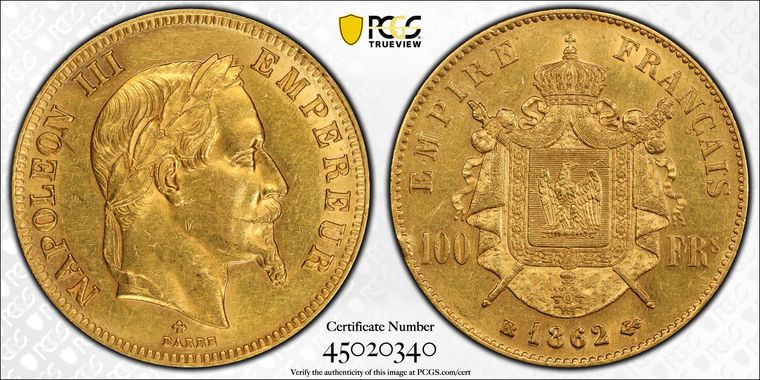 Cert 45020340 - Coin Image