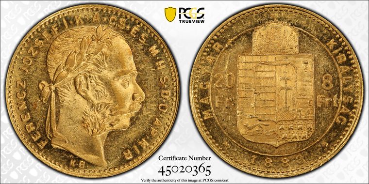 Cert 45020365 - Coin Image