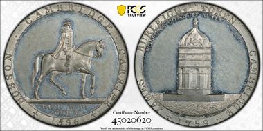 1799 Tk 1D DH-9a Cambridgeshire, Cambridge Tin MS62