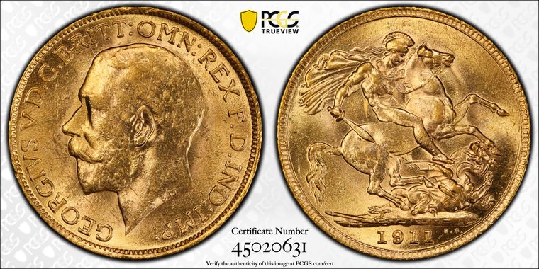 Cert 45020631 - Coin Image