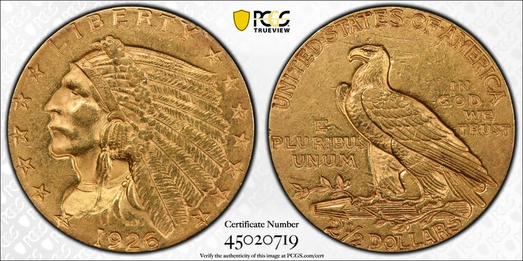 Cert 45020719 - Coin Image