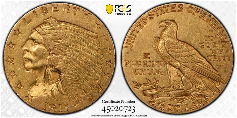 Cert 45020723 - Coin Image