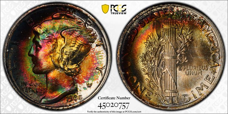 Cert 45020757 - Coin Image