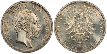 1875-E 5 Mk J-122 MS66PL