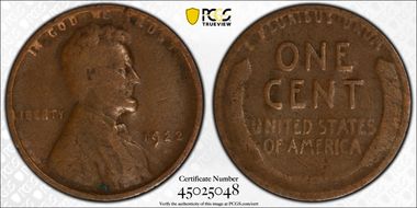 1922-D 1C Weak D VG10BN