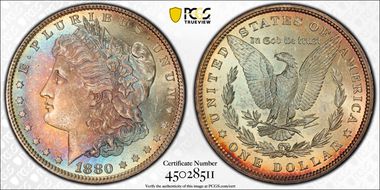 1880 $1 MS63