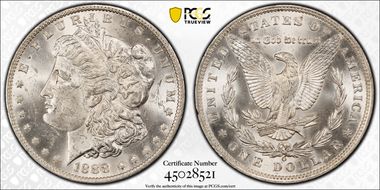 1888-O $1 MS62