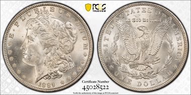 1889 $1 MS64