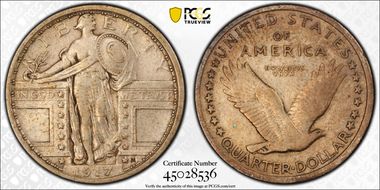 1917 25C Type 1 VF30