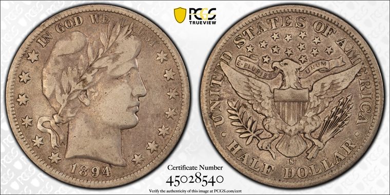 Cert 45028540 - Coin Image