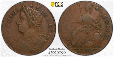 1787 CT 1/2P AUCIORI, Miller 38-GG VF35BN