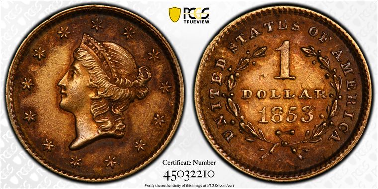 Cert 45032210 - Coin Image