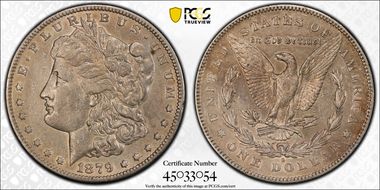 1879-S $1 Reverse of 1878 XF40