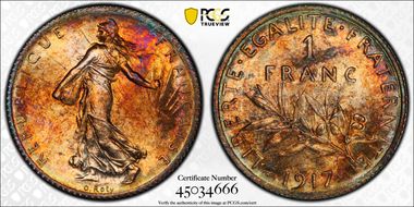 1917 1 Fr Gad-467 F-217 N1