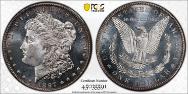 1897-S $1 MS64PL