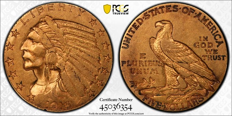 Cert 45036354 - Coin Image