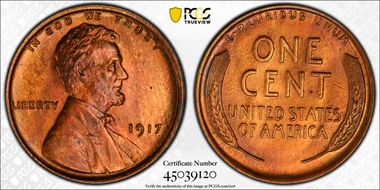 1917 1C MS64RB