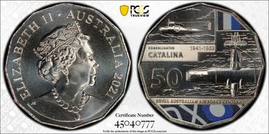 2021 50C Centenary of the RAAF Catalina MS69