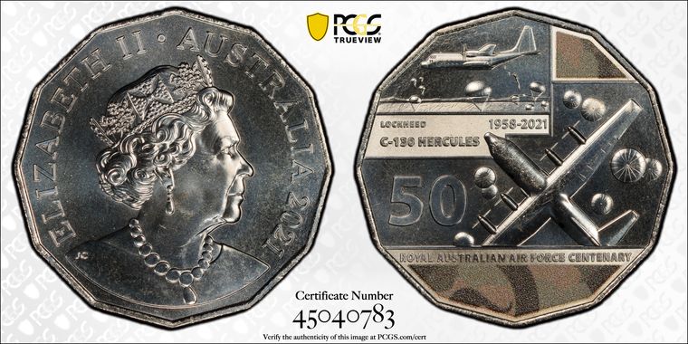 Cert 45040783 - Coin Image