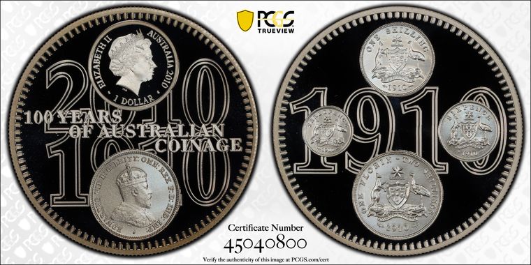 Cert 45040800 - Coin Image