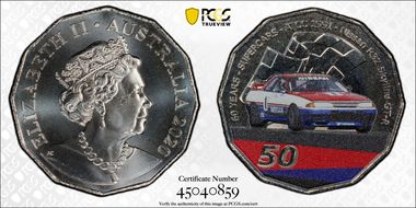 2020 50C 60th Ann ATCC Colorized Nissan R32 Skyline GT-R MS68