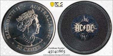 2021 20C AC/DC Logo MS69