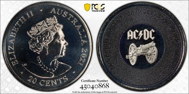 2021 20C AC/DC- For Those About To Rock 40th Ann MS69