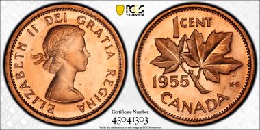 1955 1C Strap PL67RD