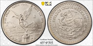 2014-Mo 1/20 oz Libertad Ag MS70