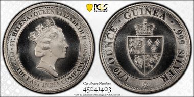 2020 £0.10 Spade Guinea Shield MS69