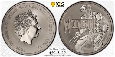2021 $1 Wolverine MS70