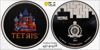 2021 $2 Tetris - Cathedral Colorized PR69DCAM