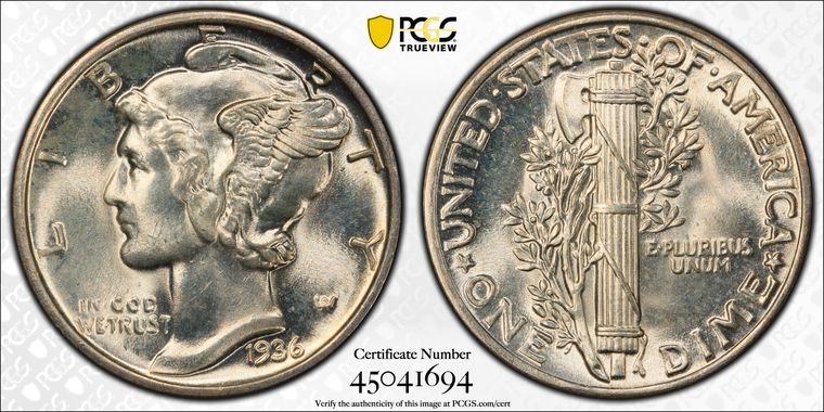 Cert 45041694 - Coin Image