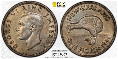 1941 Florin KM-10.1  Ag AU55